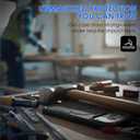 for iPhone 17 Protective Armor Case  Luxury Series [Military-Grade Drop Protection] [Shockproof] [Built-in Super N52 Magnets] [Dual-Layer] Soft Rubber+Hard PC Back Cover (Black, ., iPhone 17 Pro)