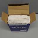 MIULEE Euro Sham Pillow Covers for Bed 26x26, 2 Pack Natural Beige Thick & Textured Decorative Throw Pillow Covers, Neutral Linen Cushion Cases, Modern Farmhouse Home Decor, No Filling