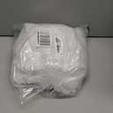 Chyhomenyc White Sheer Curtains 108 Inch Length 2 Panels Set, Extra Long Light Filtering Solid Voile Window Drapes for Living Room Party Ceremony, 42Wx108L, 9FT Length, Set of 2, White