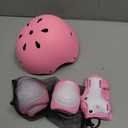 Kids Bike Helmet Set, Adjustable Helmet for Ages 2-3-5-8-14 Year Boys Girls, Toddler Pad Set with Knee and Elbow Pads for Bike, Roller, Skating, Scooter, Longboard and More Sports, 6 Color, S