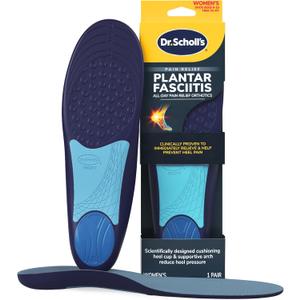Dr. Scholls Plantar Fasciitis Pain Relief Orthotic Insoles, Immediately Relieves Pain: Heel, Spurs, Arch Support, Distributes Foot Pressure, 1 Pair