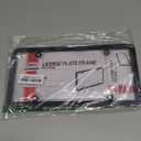 Bell Automotive 22-1-45601-8 Black License Plate Frame and Clear Cover Combo, Corrosion Resistant, Easy to Install