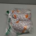 KAKIBLIN Baby Head Neck Support Pillow, 2 in 1 Banana Neck Pillow for Baby, Travel Pillow for Stroller Neck Support for Newborn, Adjustable Pillow for Head (Orange Fox)