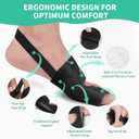 Bunion Corrector for Men Women Big Toe, Fix Hallux Valgus Correction Big Toe Straightener for Bunion Relief, Comfortable Breathable Bunion Splint Brace for Day Night Support