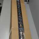 Yes4All Medium Firm Round PE Foam Roller 12, 18, 24, 36 Inches for Pilates, Yoga, Stretching, Balance & Core Exercises (Blue)