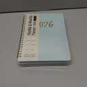 3 x 2026 Planner - Weekly and Monthly Planner, January 2026 to December 2026, Spiral Bound 2026 Calendar Planner Book, Inner Pocket, Perfect for Office Home School Supplies - A5 (6.3" x 8.5"), Mint