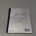 Roaring Spring 4x4 Graph Ruled Lab Book with Numbered Carbonless Sets, 11" x 9.25" 100 Sets, White/Blue Pages