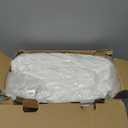 CAROMIO Heated Blanket Full Size, Waffle Weave Electric Blanket Throw with LCD Controller, Fast Heating, 10 Heat Levels & 1-12H Time Settings, ETL Certified, Machine Washable, Light Blue, 72" x 84"