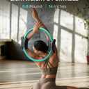 Pilates Ring Set - Studio-Grade Anti-Deformation Pilates Kit - Pilates Equipment for Home Workout - 14'' Pilates Ring, Pilates Ball, 2 Dumbbells, 5 Resistance Bands for Toning Arms, Thighs