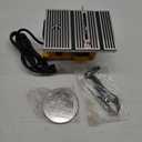 Mini Table Saw, Portable Multi-Functional Electric Miter Saw for DIY Crafts, Cutting Metal, Ceramic Tile, Glass, Desktop Saws with 3 Blades