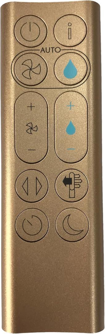 Genuine Remote Control 369568-11/02 for Dyson PH01 PH02 PH03 Purifier Humidify + Cool Formaldehyde Machine, Compatible 970486-05, 970486-06, 970486-08, 970486-10, 970486-12, Gold