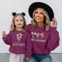 Raising A Wildflower Sweatshirt Mom Toddler Matching Outfits Mommy And Me Matching Shirt Mother Daughter Son Tops