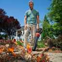 WORX 12 Amp Electric Leaf Blower, Turbine Blower for Lawn Care with 600 CFM & 2 Speed Control, Corded, WG520