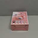 TCJJ Bluetooth 6.0 Cat Ear Kids Headphones for Girls, LED Light Up, 85dB Safe Volume Limit, Stereo Sound Toddler Foldable Wireless & 3.5mm Wired Headset with Mic for School, Tablet, Travel (Pink)