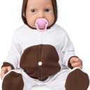 Vollence 23 inch Magnetic Silicone Baby Dolls Girl Weighted 11.4 lb,[NOT Vinyl],Silicone Full Body Reborn Lifelike Realistic Newborn Real Life Soft Babies Gift with Accessories for Kids Age 3+