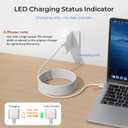 Basesailor USB C to Magnetic 3 Charger Cable 10FT/3M,140W Type C Mag Safe 3 Charging Cord for MacBook Air (13" 15" 2026,2025,2024,2023,2022),Pro (16" 14" M5,M4,M3,M2 Pro/Max 2023,M1 Pro/Max 2021)
