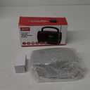 GPX R633B Portable Shortwave AM/FM Clock Radio (Black)