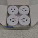EIGHTREE Smart Plug, Smart Home WiFi Outlet Works with Alexa & Google Home, Smart Socket with Remote Control & Timer Function, 2.4GHz WiFi Only, 4 Packs