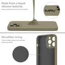 MCFANCE Magnetic for iPhone 13 Pro Case, Compatible with MagSafe, [Full Camera Protection] Anti-Scratch Microfiber Lining Phone Case, 6.1" 2021, Khaki