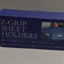 The Original Patented Fitted Sheet Holders - 4 Bed Sheet Grippers 10 Sheet Locks (8 + 2 Spares) Bed Sheet Holders For Corners, Clips, No Metal Corner Sheet Grippers Easily Say Goodbye To Loose Sheets