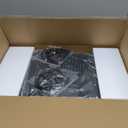 Vibration Plate Exercise Machine, Vibrating Plate Platform for Lymphatic Drainage with 200 Adjustable Speeds, Power Vibration Plate for Weight Loss & Fitness, Supports Weight 450 Lbs (Jet Black)