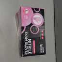 2 x SwiftGrip Pink Nitrile Gloves, 3-mil, Industrial Gloves Disposable Latex Free, for Cleaning & Esthetician, Rubber Powder-Free, 100-ct Box (Large)