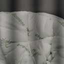 Ultra Soft Full XL Size Mattress Topper - Viscose Made from Bamboo Pillow Top Mattress Pad for Back Pain Relief - Naturally Cooling for Hot Sleepers, Green