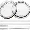 Staw Lid Replacement for 30oz YETI Tumbler, 26oz Cup, 35oz Straw Mug - Drinkware, Shatter-Proof, Dishwasher Safe