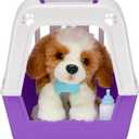 Little Live Pets My Really Real Puppy - Patches The Beagle | Interactive Toy with 60+ Sounds, Soft Fur, Blinking Eyes, Feeding Sounds, 2-in-1 Carrier Bed, Secret Birthmark & Adoption Certificate