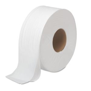 Boardwalk BWK 6100 9", 1000' Length, 9.125" Width 2-Ply JRT Jumbo Roll Toilet Tissue