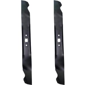 21 inch Mower Mulching Blades Compatible with Troy Bilt TB280ES TB240 TB130 TB230 TB210 TB110 Blades for Cub Cadet MTD 21'' Deck Replace OE 942-0741A 742-0741 742-0741A 942-0741 2PCS