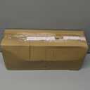 ​16.9oz Coffee Syrup Dispensers 4Pack- Glass Syrup Dispenser Kit for Coffee Bar Accessories for Home Coffee Bar/ Premium Labeled Barista Kit, Silver