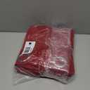 2 Blackout Window Curtain Panels, Foam Back Lined Curtains, Thick Erin Panels, (Red), 72*52”