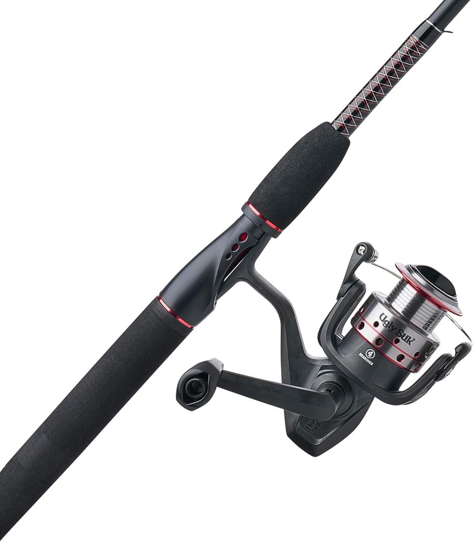 Ugly Stik GX2 Spinning Reel and Fishing Rod Combo (50 Size Reel - 7' - Medium Heavy - 1pc)
