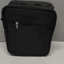 Lunch Box for Men - Reusable Lunch Bag Men Adult Women- Insulated Small LunchBox (Black with Strap)