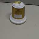 Ahmad Tea Gold and White Ornament Bell, Holiday Gifting, Contains Festive Spice Cardamom Loose Leaf Tea