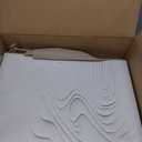 3Pcs Framed Beige Cream Abstract Textured Line Art Curved Canvas Wall Art Prints Posters Pictures Paintings Wall Decor for Minimalist Boho Living Room Bedroom Office Decoration