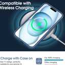 Supdeal Liquid Silicone Case for iPhone 15 - [Camera All-Round Protection] [Soft Microfiber Lining Anti-Scratch] 4 Layer Full Covered Shockproof Gel Rubber Phone Case Cover, 6.1", Blue