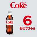 3 x Diet Coke Diet Soda, 16.9 fl oz Bottles, 6 Pack - Cola Soft Drinks