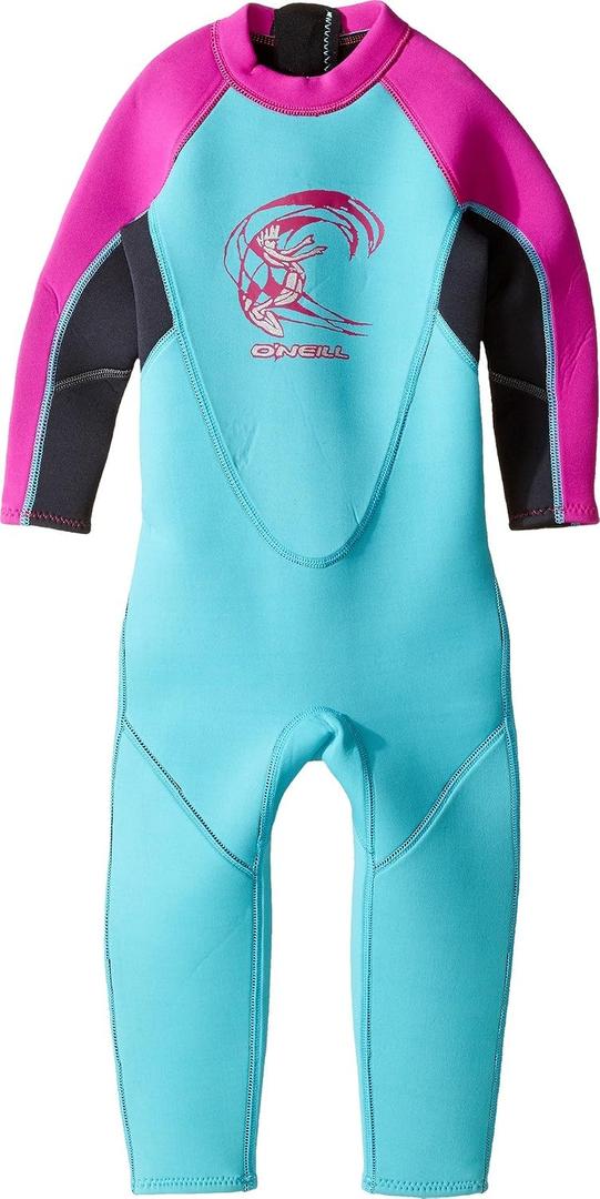 O'Neill Toddler Reactor-2 2mm Back Zip Full Wetsuit, Lightweight Warmth and Flexibility for All Activities Size 6