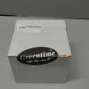 GREENTIME 12 Pcs Glitter Poinsettia 5.5" Artificial Flowers Christmas with Clips Stems Xmas Tree Ornaments for New Year Party Stairs Fireplace Porch Balcony Garden Church Wreath Decoration (Brown)