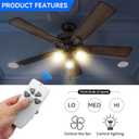 FAN53T Replacement Ceiling Fan Remote Control Harbor Breeze,303.9MHz