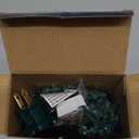 Joiedomi Clear Christmas String Lights Indoor,100 Count Mini White Fairy Light Outdoor,19.4 FT Decor for Patio Dorm Classroom Bedroom Holiday Wedding Party Garland Birthday Festival,Green Wire