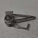 Manual Rotary Cheese Grater Stainless Steel Parmesan Grater, Hand Crank Cheese Graters, Cheese Shredder Slicer Handheld for Hard Cheese Chocolate Nuts Kitchen Parmesan