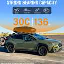300lbs Lockable Roof Rack Cross Bars Fit for Subaru Crosstrek 2024 2025 2026 (Not for Wilderness), Aluminum Heavy Duty Roof Rails Crossbar for Rooftop Cargo Bars Luggage Bike Kayak Racks