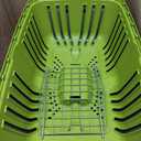 MidWest Homes for Pets Spree Travel Carrier Hard-Sided Dog & Cat Carrier, Small Pet Travel Crate with Handle, Ventilated Design, Easy Assembly, 22-Inch, Green