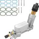 926-876 926-959 3.6L V6 Oil Filter Housing Oil Cooler Compatible with 2014-2021 Dodge Journey Charger Challenger Caravan Durango Avenger Wrangler Grand Cherokee Chrysler 200 300 Town Country Jeep Ram