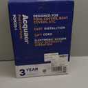 Acquaer 1/4 HP Automatic Swimming Pool Cover Pump, 2250 GPH Submersible Sump Pump with 3/4 Check Valve Adapter & 25ft Power Cord, Water Removal for Pool, Hot Tubs, Rooftops, Water Beds and more