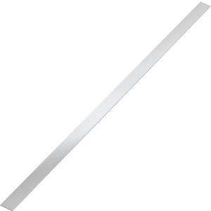 304 Brushed Stainless Steel Finishing Sheet Metal Gap Filler Trim Strip Metal Trim for Home Kitchen Tools (Silver,1 x 30 Inch)