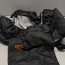 Car Seat Cover for Babies Winter - Baby Car Seat Covers Universal Cold Weather Shield,Warm and Cozy Carseat Covers Canopy Water Resistant for Baby Protection Car Seat Covers for Infant Car Seat (Black)